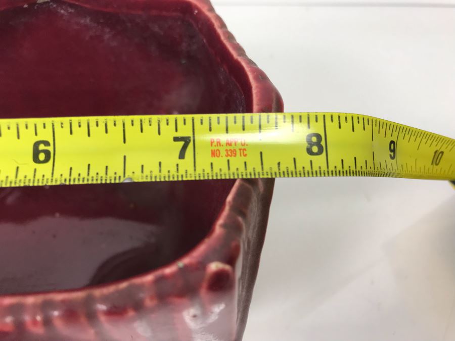 Pair Of McCoy USA Ceramic Planters 7'L And 7.5'L [Photo 11]