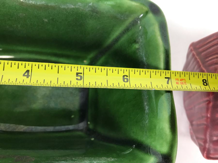 Pair Of McCoy USA Ceramic Planters 7'L And 7.5'L [Photo 10]