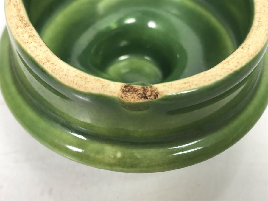 Vintage Green Bauer Pot With Lid - Note Lid Has Slight Chip On Inside Rim - See Photo [Photo 8]