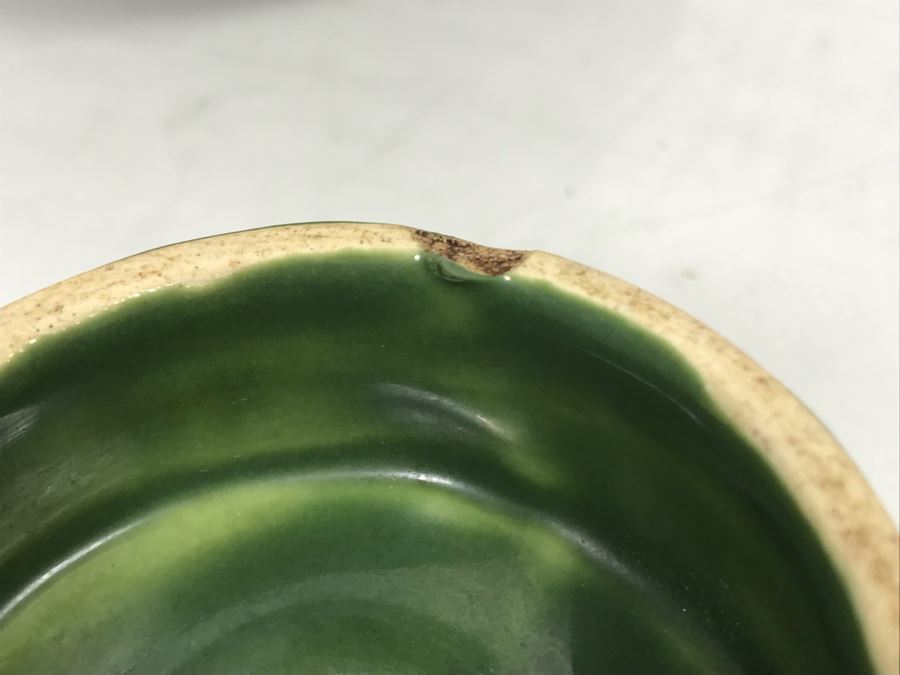 Vintage Green Bauer Pot With Lid - Note Lid Has Slight Chip On Inside Rim - See Photo [Photo 9]