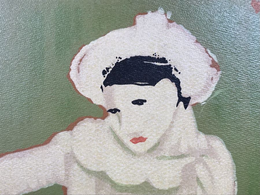 Framed Picasso White Clown Print 18 X 24 [Photo 5]