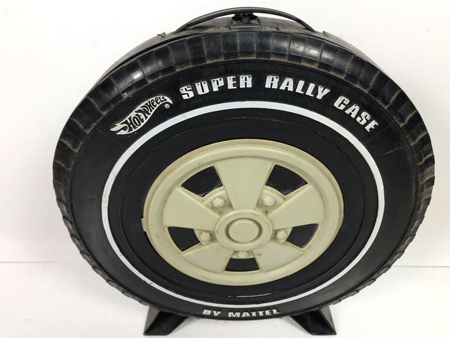 1968 Mattel Hot Wheels Super Rally Case Filled With Various Cars Including Hot Wheels, Goodee, Matchbox And More - See Photos [Photo 4]