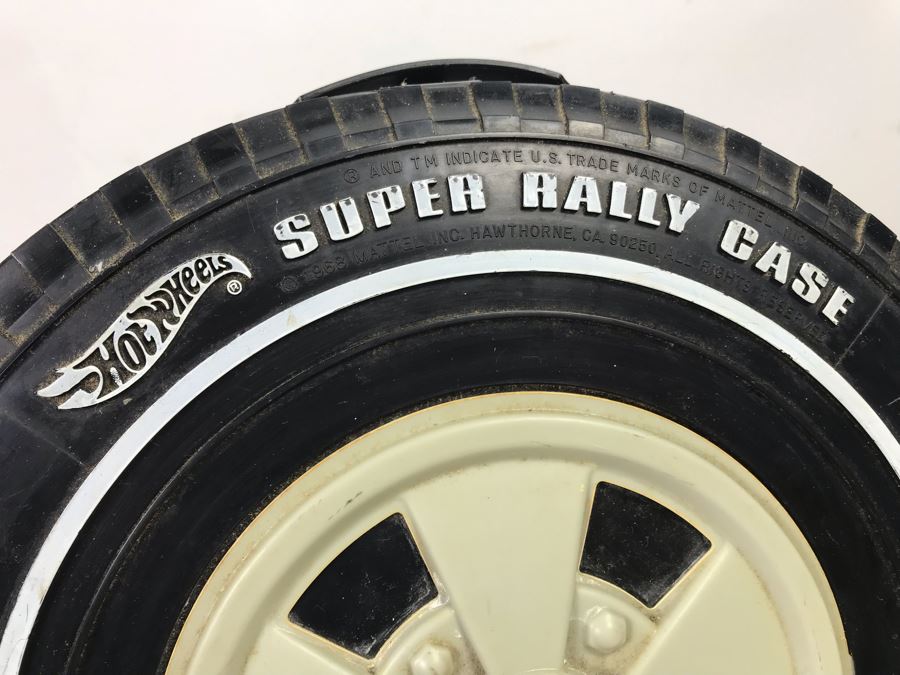 1968 Mattel Hot Wheels Super Rally Case Filled With Various Cars Including Hot Wheels, Goodee, Matchbox And More - See Photos [Photo 6]