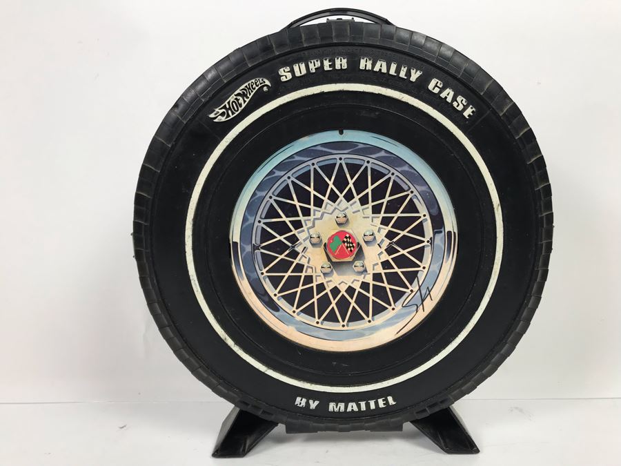 1968 Mattel Hot Wheels Super Rally Case Filled With Various Cars Including Hot Wheels, Matchbox And More - See Photos [Photo 2]