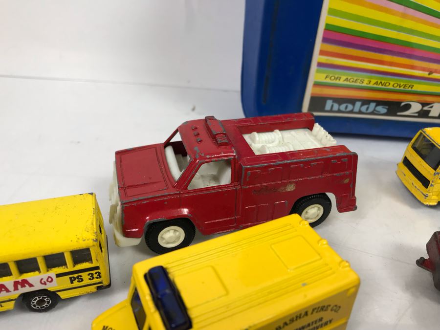 Various Cars Including Hot Wheels Redline Cars And Matchbox With Car Case [Photo 26]
