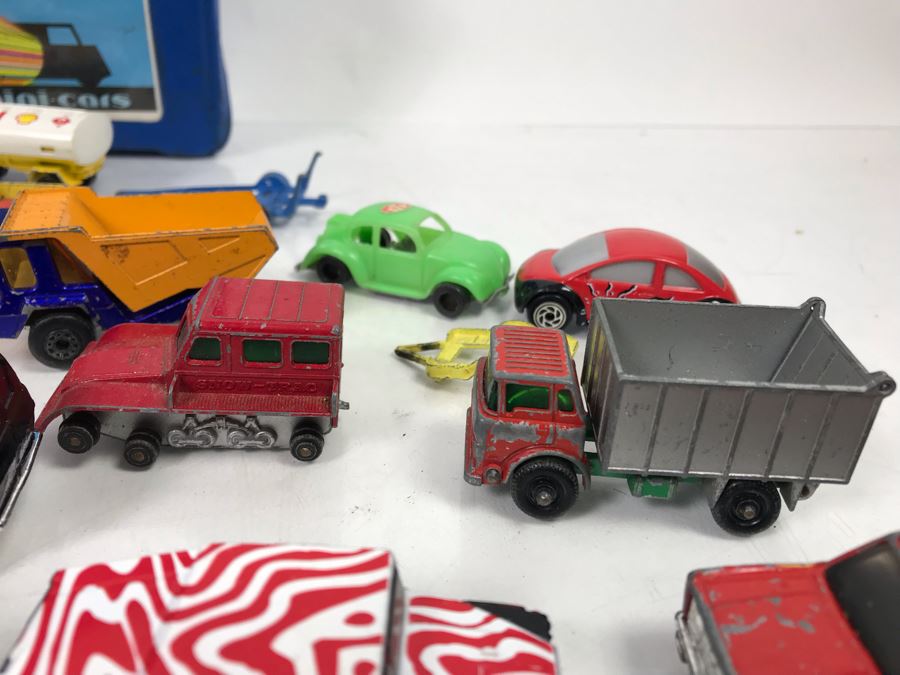 Various Cars Including Hot Wheels Redline Cars And Matchbox With Car Case [Photo 13]