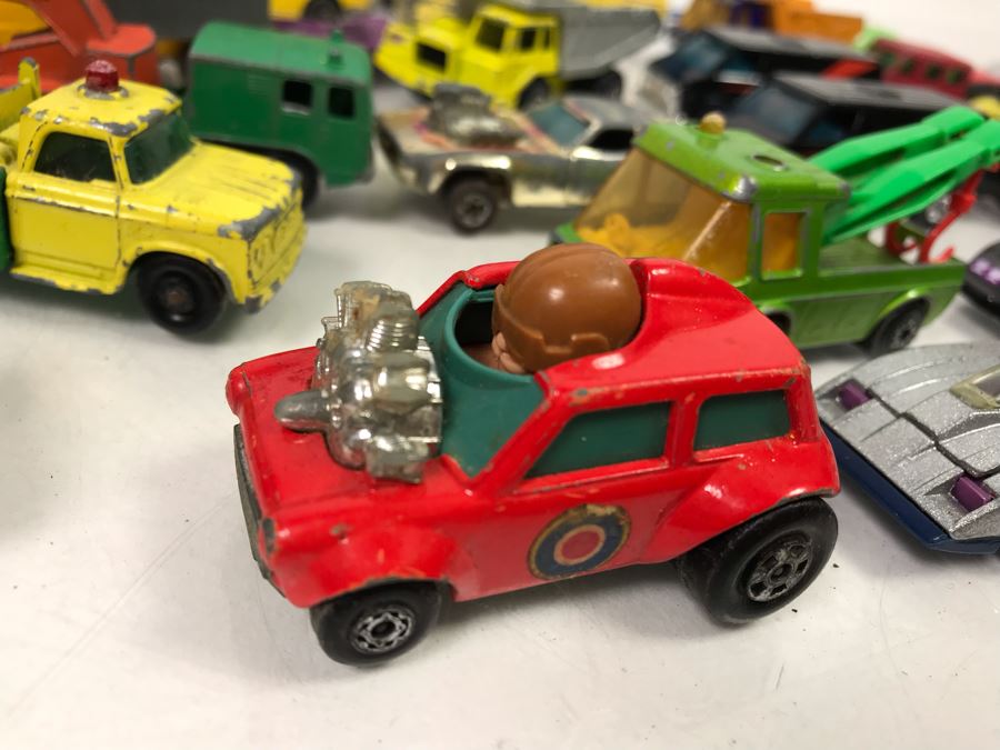 Various Cars Including Hot Wheels Redline Cars And Matchbox With Car Case [Photo 29]