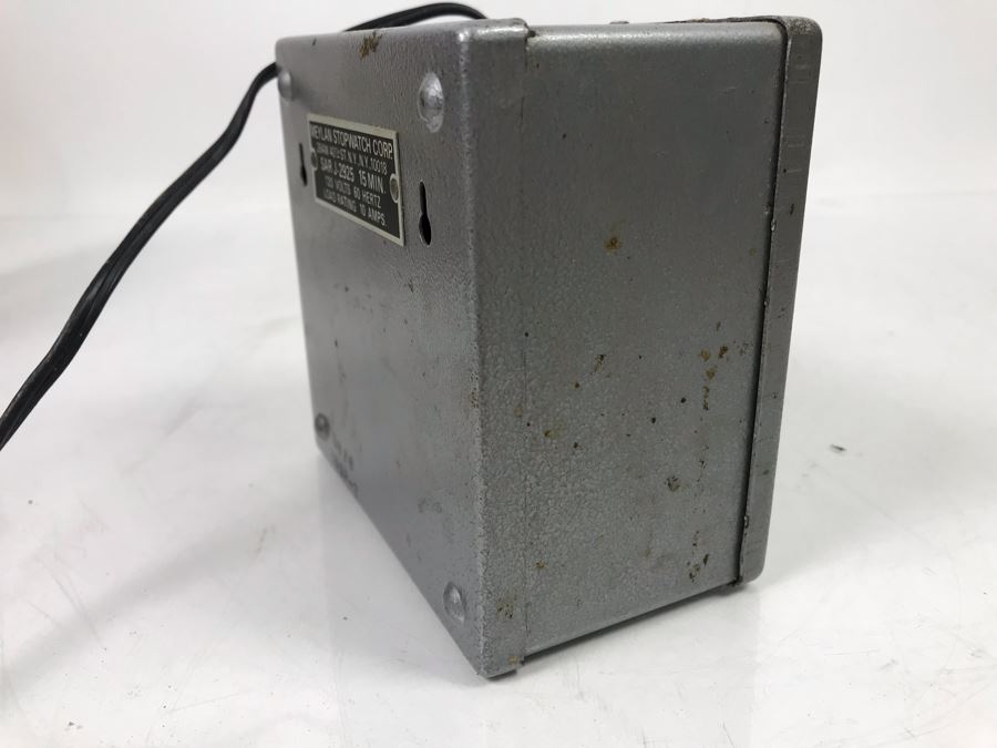 Vintage Meylan Stopwatch Corp Electronic Timer With Buzzer 5'W  X 5'H [Photo 5]