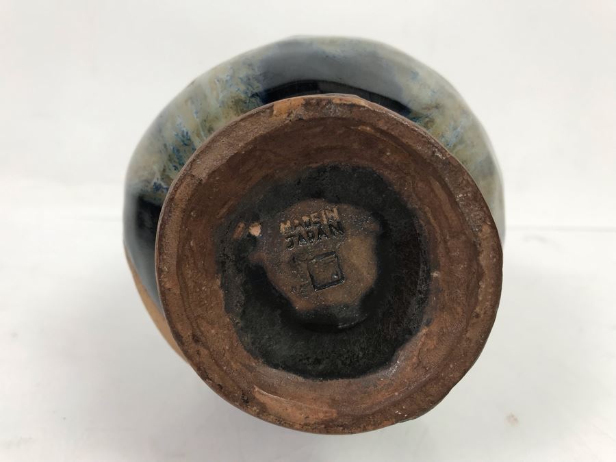 Signed Japanese Pottery Vase 6'H [Photo 2]