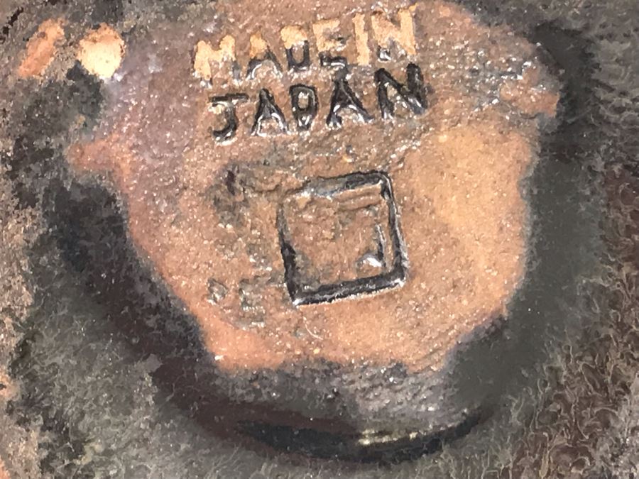 Signed Japanese Pottery Vase 6'H [Photo 11]