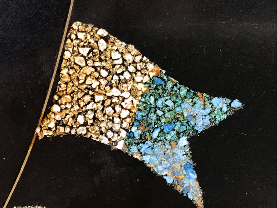 Pair Of Couroc Of Monterey California Inlaid Trays [Photo 8]