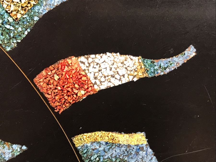 Pair Of Couroc Of Monterey California Inlaid Trays [Photo 6]