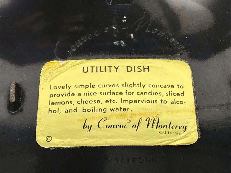 Pair Of Couroc Of Monterey California Inlaid Trays [Photo 14]