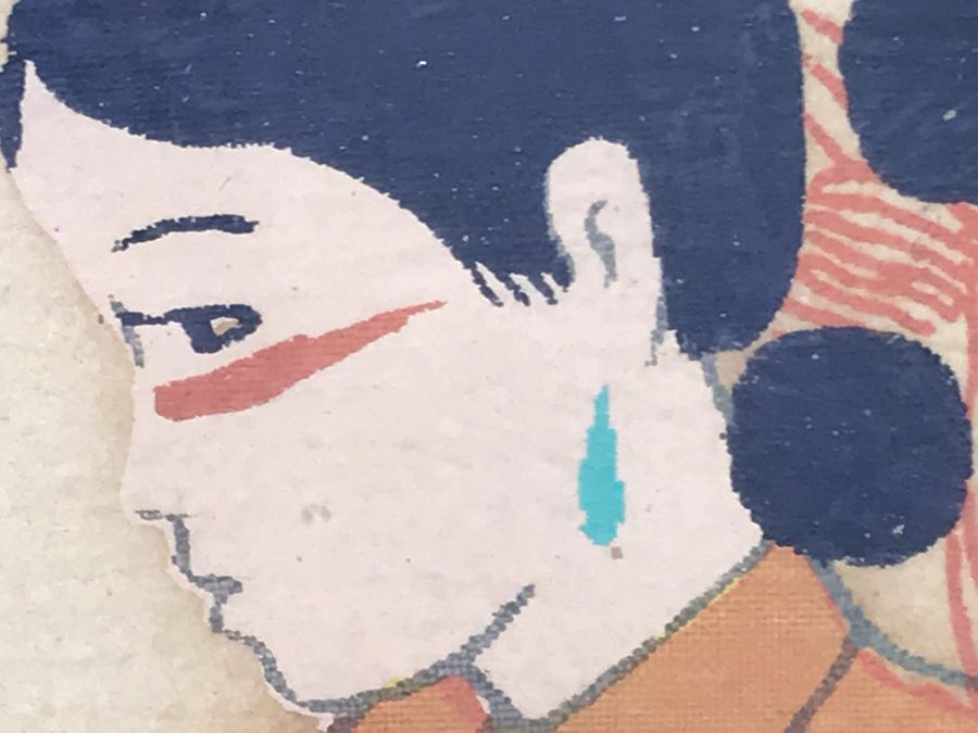 Original Artwork Of Native American Woman In Wooden Frame And Cowboy Wrangler Sylvanart Etching In Wood From Yellowstone Park, WY [Photo 4]