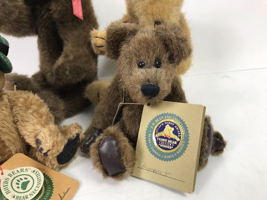 (4) Boyds Jointed Bears [Photo 3]