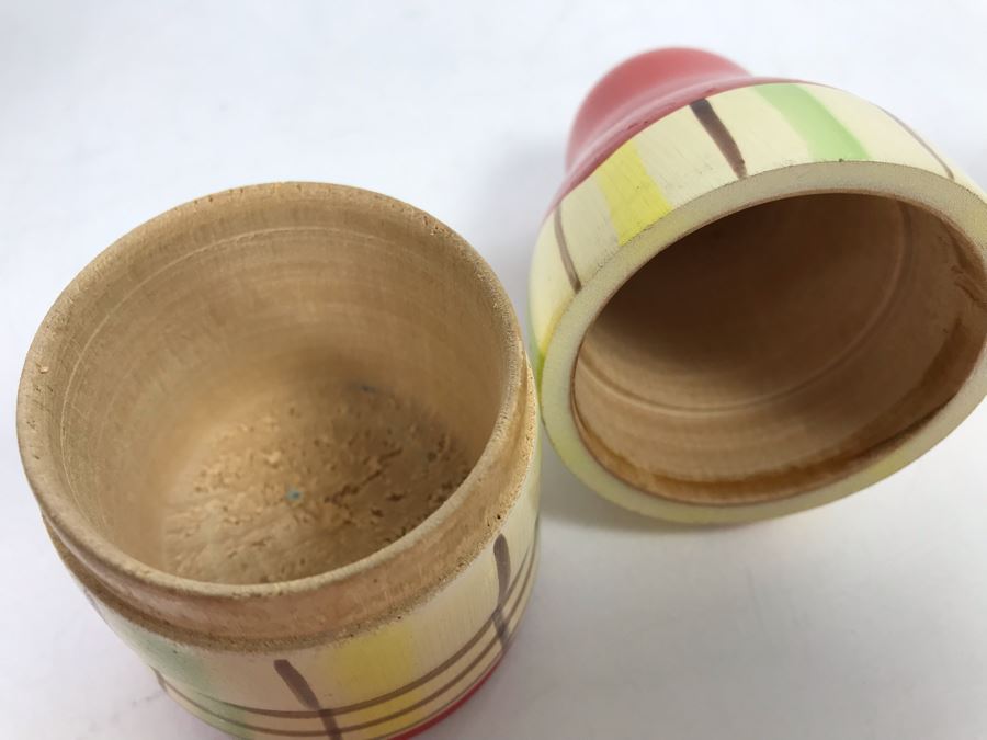 (2) Sets Of Wooden Nesting Dolls [Photo 12]