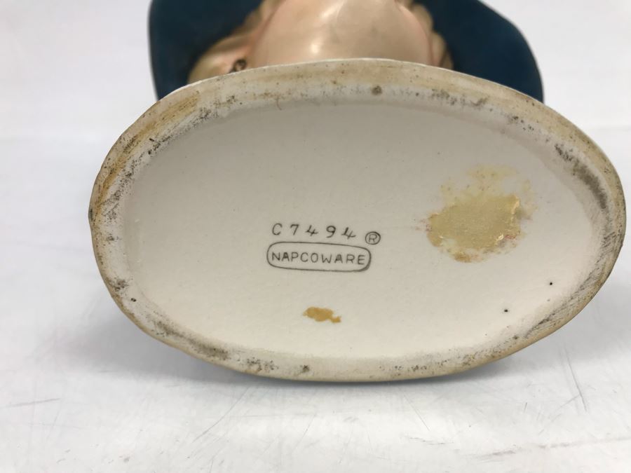 Vintage Napcoware C7494 Lady Head Vase 6'H [Photo 7]