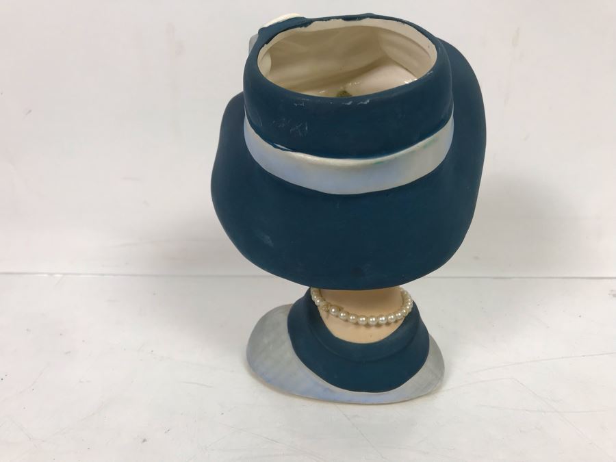 Vintage Napcoware C7494 Lady Head Vase 6'H [Photo 5]