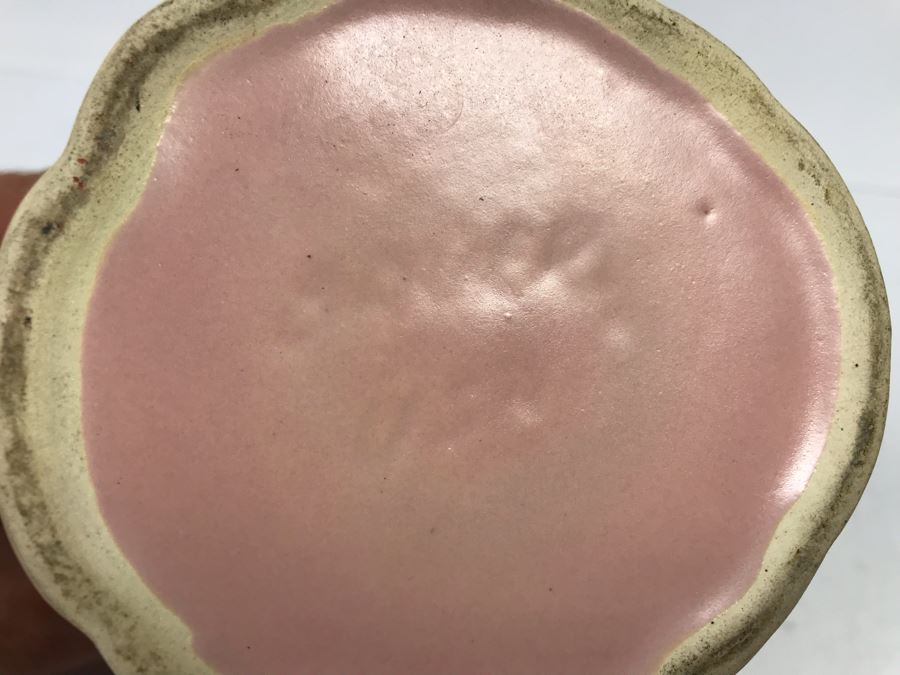 Pink Bauer Pottery Gravy Boat 7'H [Photo 8]