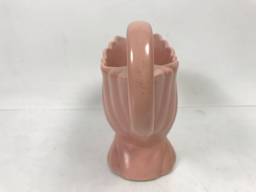 Pink Bauer Pottery Gravy Boat 7'H [Photo 6]