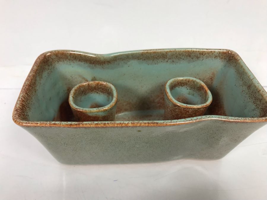 Mid-Century S. Ballard Vermont 82 Candelholders 5.5'W X 2.25'D X 2.5'H [Photo 3]