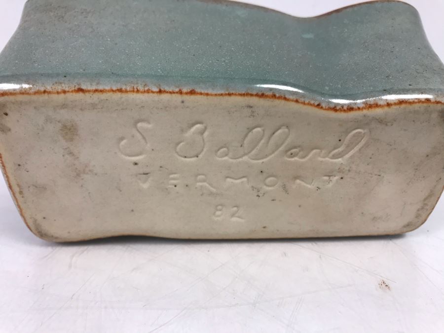 Mid-Century S. Ballard Vermont 82 Candelholders 5.5'W X 2.25'D X 2.5'H [Photo 6]