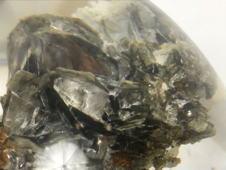 4' Lucite Paperweight With Emio Mico By Bernard Drummond Ltd Los Angeles, California [Photo 9]