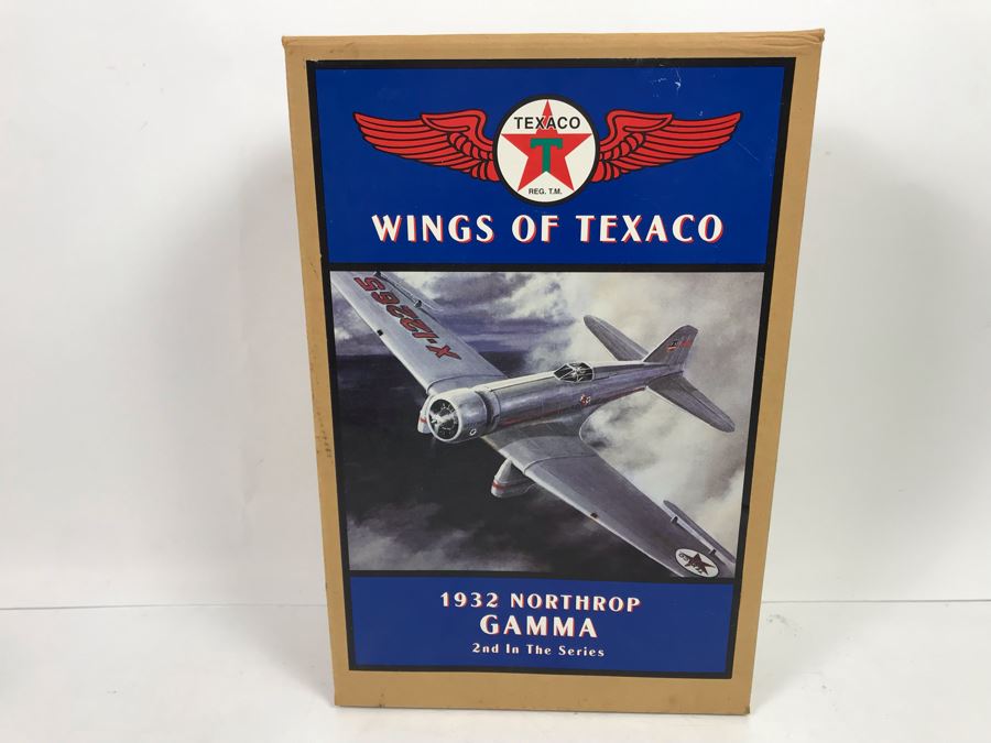 Wings Of Texaco 1932 Northrop Gamma Plane ERTL With Box