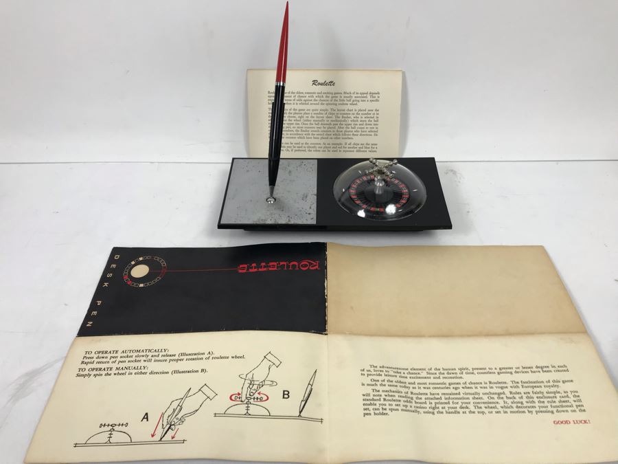 Cool Roulette Desk Pen Set [Photo 7]