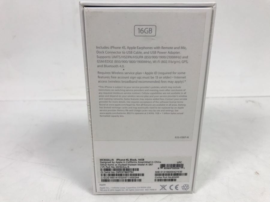 Used iPhone 4s 16GB With Box [Photo 6]