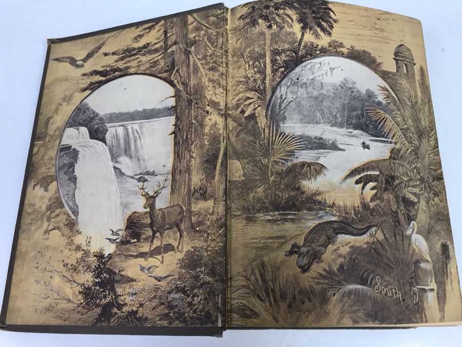 Antique 1892 Kings Handbook Of The United States [Photo 3]