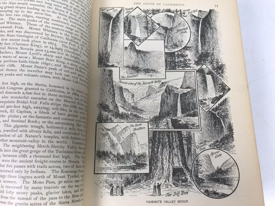 Antique 1892 Kings Handbook Of The United States [Photo 11]