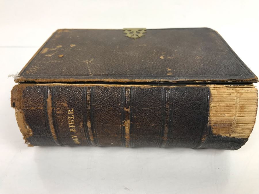 Antique 1860 The Holy Bible By His Majesty's Special Command London ...