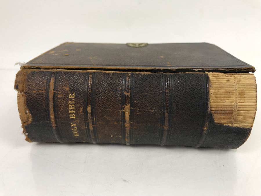 Antique 1860 The Holy Bible By His Majesty's Special Command London ...