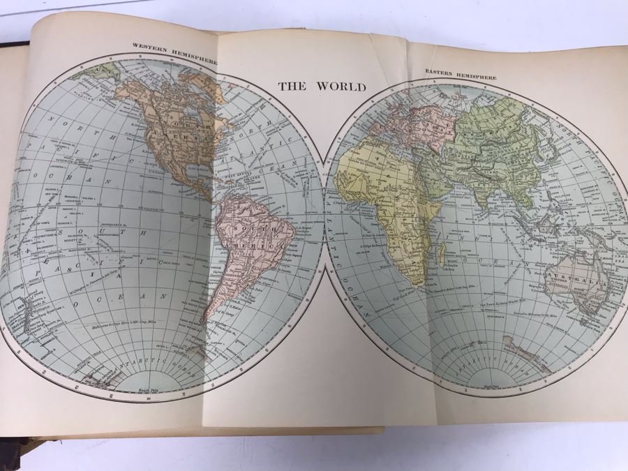 Antique 1887 2 Volume Books A History Of The World With All Its Great Sensations And Of The Rise And Fall Of Nations [Photo 5]