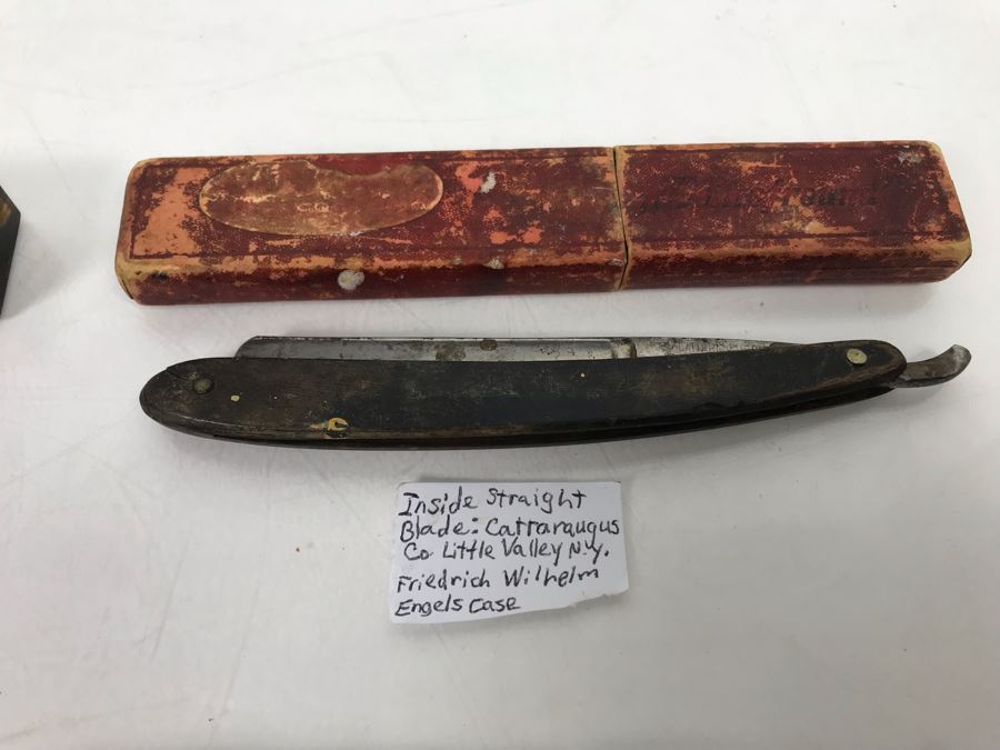 Collection Of Vintage Straight Razor Shaving Blades - See Photos [Photo 4]