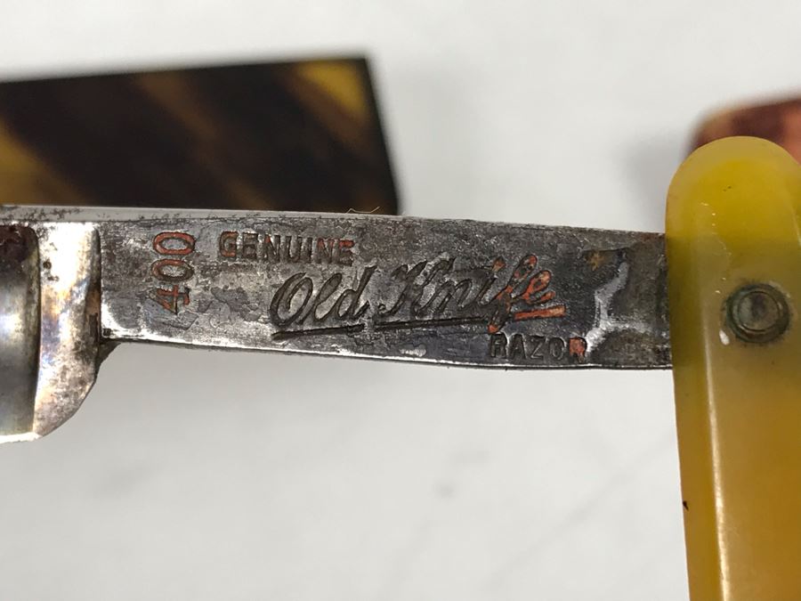 Collection Of Vintage Straight Razor Shaving Blades - See Photos [Photo 12]