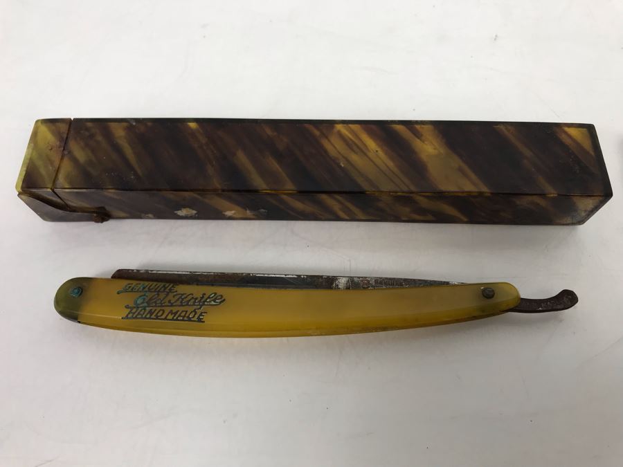 Collection Of Vintage Straight Razor Shaving Blades - See Photos [Photo 6]