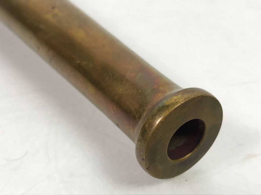 Old Brass Hose Nozzle And Vintage Shoot-A-Loop Metal Marble Game [Photo 11]