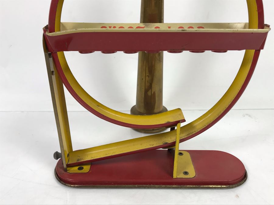 Old Brass Hose Nozzle And Vintage Shoot-A-Loop Metal Marble Game [Photo 4]