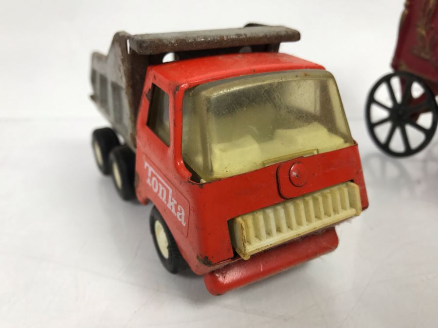 Old Mini Tonka Truck, Vintage Metal Woodpecker Toothpick Grabber Holder ...