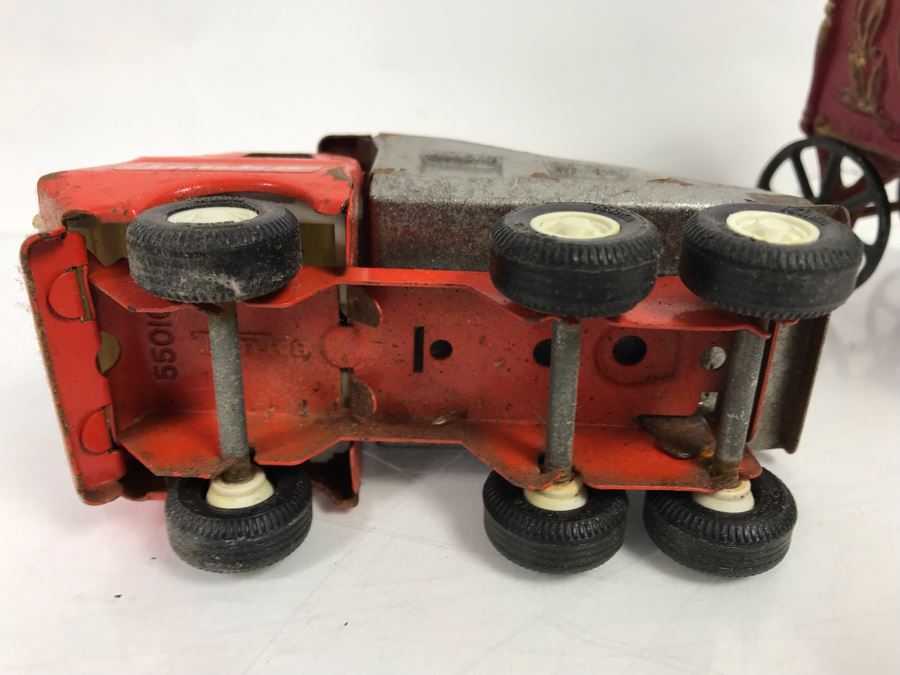 Old Mini Tonka Truck, Vintage Metal Woodpecker Toothpick Grabber Holder ...