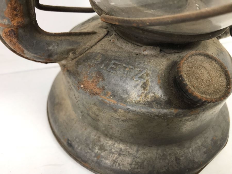 Old Dietz Little Wizard Lantern And Cast Iron Lady Boot Jack [Photo 9]