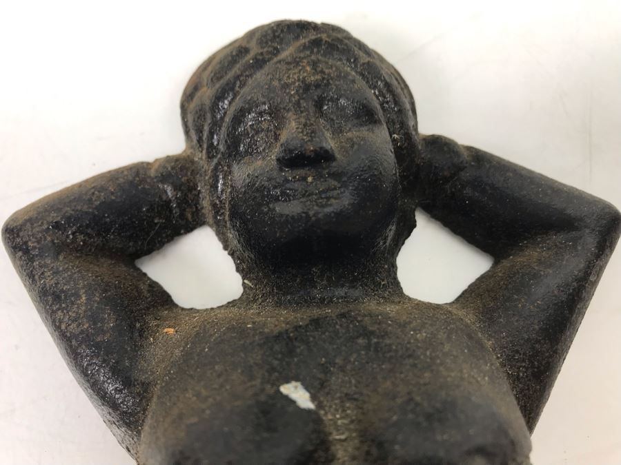 Old Dietz Little Wizard Lantern And Cast Iron Lady Boot Jack [Photo 13]