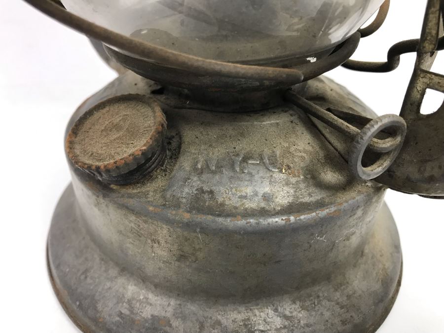 Old Dietz Little Wizard Lantern And Cast Iron Lady Boot Jack [Photo 10]