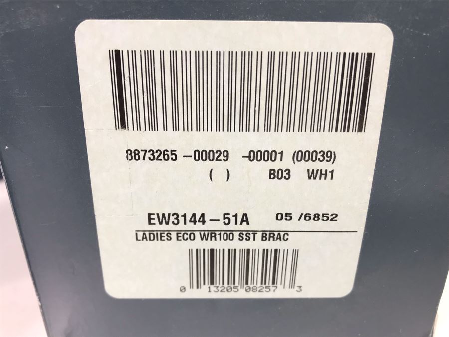 Ladies Citizen Eco-Drive Watch With Case And Manual WR100 EW3144-51A [Photo 9]