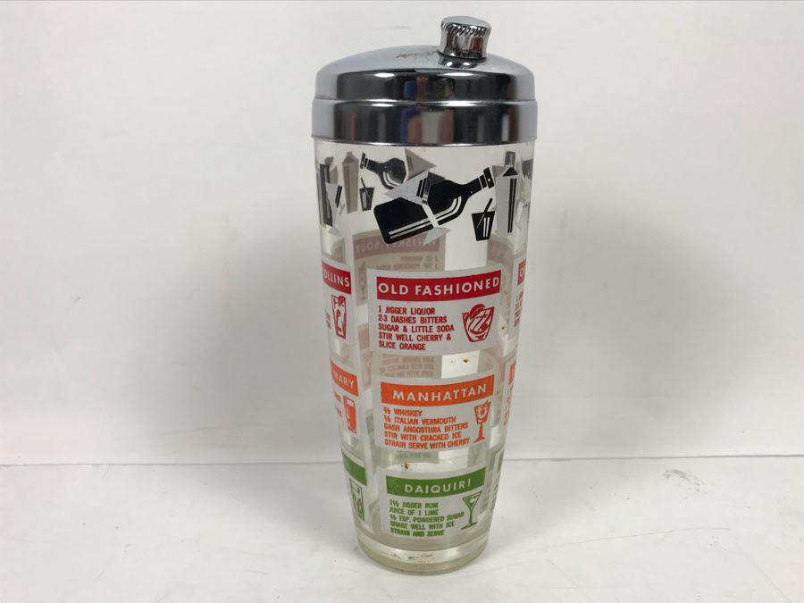 Mid-Century Cocktail Shaker [Photo 2]