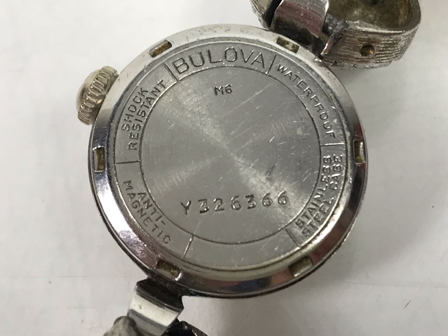 Vintage Ladies Bulova Watch Waterproof [Photo 6]