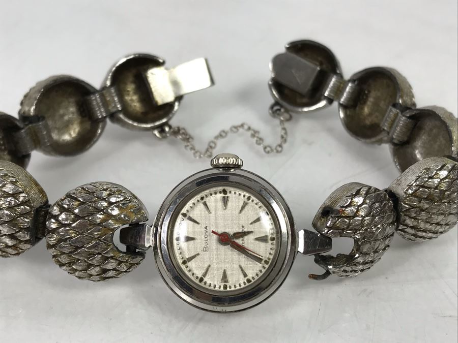 Vintage Ladies Bulova Watch Waterproof [Photo 3]