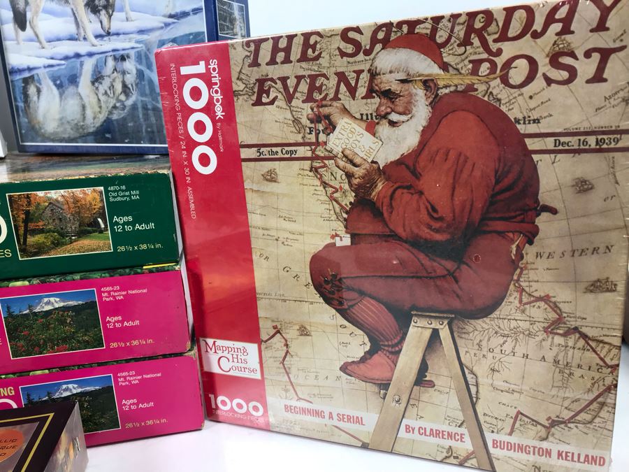 Large New Old Stock Sealed Puzzles [Photo 11]